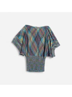 Pronto Multicolored Knit Top size M